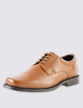 Wide Fit Airflex&trade; Leather Shoes