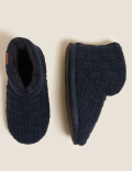 Cable Knit Slipper Boots