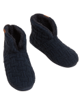 Cable Knit Slipper Boots