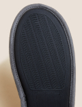 Warm Lined Mule Slippers with Freshfeet™