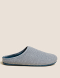 Cotton Waffle Mule Slippers with Freshfeet™