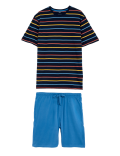 Pure Cotton Striped Pyjama Set