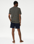 Pure Cotton Striped Pyjama Set