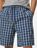 Pure Cotton Checked Pyjama Set