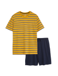Pure Cotton Striped Pyjama Set