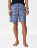 2pk Pure Cotton Printed Pyjama Shorts