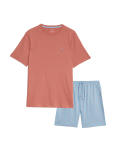 Pure Cotton Flamingo Print Pyjama Set