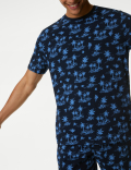 Pure Cotton Tropical Print Pyjama Set