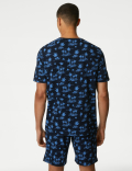 Pure Cotton Tropical Print Pyjama Set
