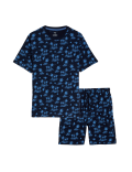 Pure Cotton Tropical Print Pyjama Set