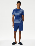 Pure Cotton Striped Pyjama Set
