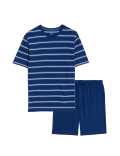 Pure Cotton Striped Pyjama Set