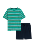 Pure Cotton Striped Pyjama Set