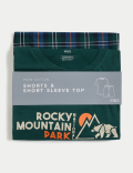 Pure Cotton Graphic Pyjama Set