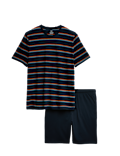 Pure Cotton Rainbow Stripe Pyjama Set