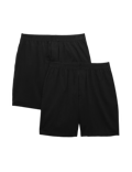 2 Pack Cotton Rich Ultimate Loungewear Shorts
