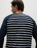 Pure Cotton Striped Pyjama Set