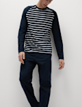 Pure Cotton Striped Pyjama Set