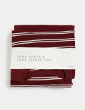 Pure Cotton Striped Pyjama Set