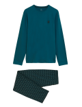 Pure Cotton Owl Print Pyjama Set