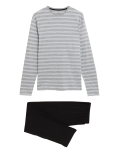 Pure Cotton Striped Pyjama Set