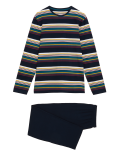 Pure Cotton Striped Pyjama Set