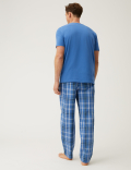 Pure Cotton Slogan Pyjama Set