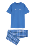 Pure Cotton Slogan Pyjama Set