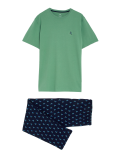 Pure Cotton Hummingbird Print Pyjama Set