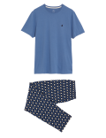 Pure Cotton Boat Print Pyjama Set