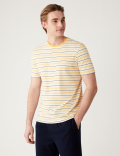 Pure Cotton Striped Pyjama Set