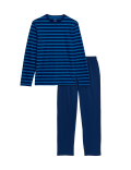 Pure Cotton Striped Pyjama Set
