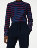 Pure Cotton Striped Pyjama Set