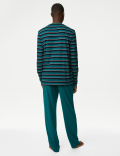 Pure Cotton Stripes Pajama Set