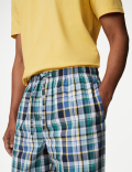 Pure Cotton Checked Pyjama Set