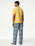 Pure Cotton Checked Pyjama Set