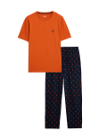 Pure Cotton Lobster Print Pyjama Set