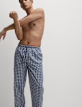 2pk Pure Cotton Pyjama Bottoms