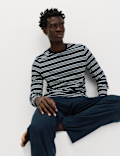 Pure Cotton Striped Pyjama Set