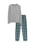 Pure Cotton Checked Pyjama Set
