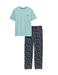 Pure Cotton Turtle Print Pyjama Set