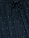 Pure Cotton Pheasant Print Pyjama Set