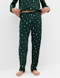 Pure Cotton Printed Christmas Family Pyjamas