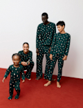 Pure Cotton Printed Christmas Family Pyjamas
