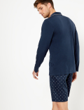Supima® Cotton Geo Print Pyjama Shorts