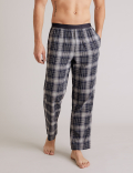 Premium Cotton Checked Pyjama Bottoms