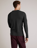 Premium Cotton Henley Pyjama Top