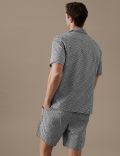 Cotton Rich A Print Pyjama Shorts