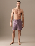 Cotton Blend Pyjama Shorts