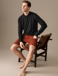 Cotton Blend Pyjama Shorts